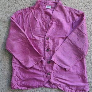 CP Shades Pink Silk Blouse